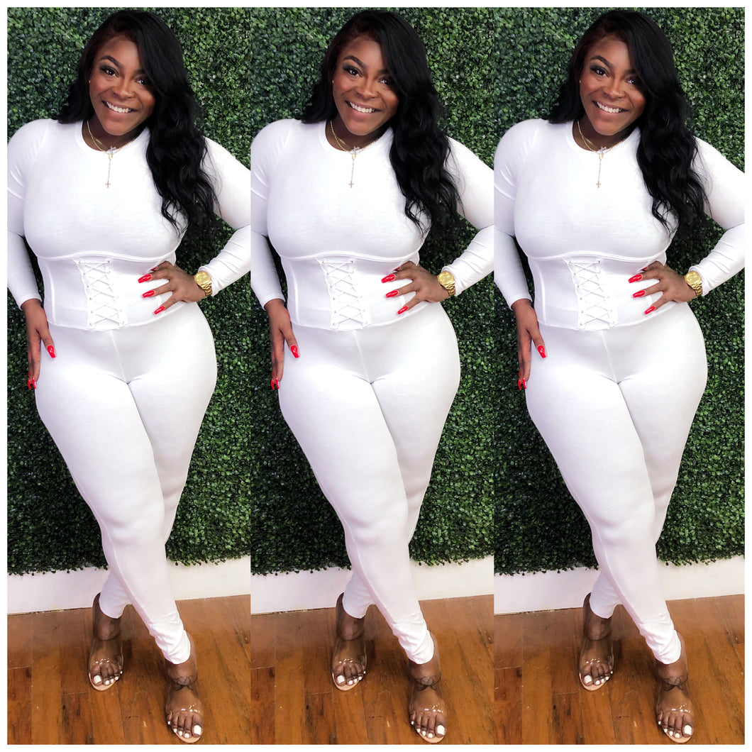 Crossed Ties Jumpsuit